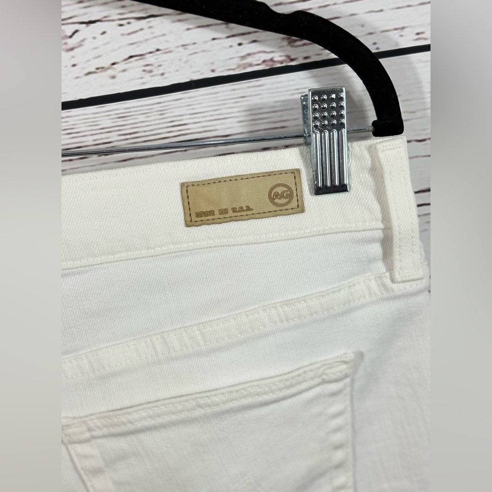 AG Adriano Goldschmid The Pixie White Roll-Up Shorts in Size 28 NWOT - Picture 7 of 8